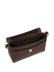 Braun - Pure Luxuries London Charlotte Umhängetasche aus Nappaleder - Bild 6 von 7