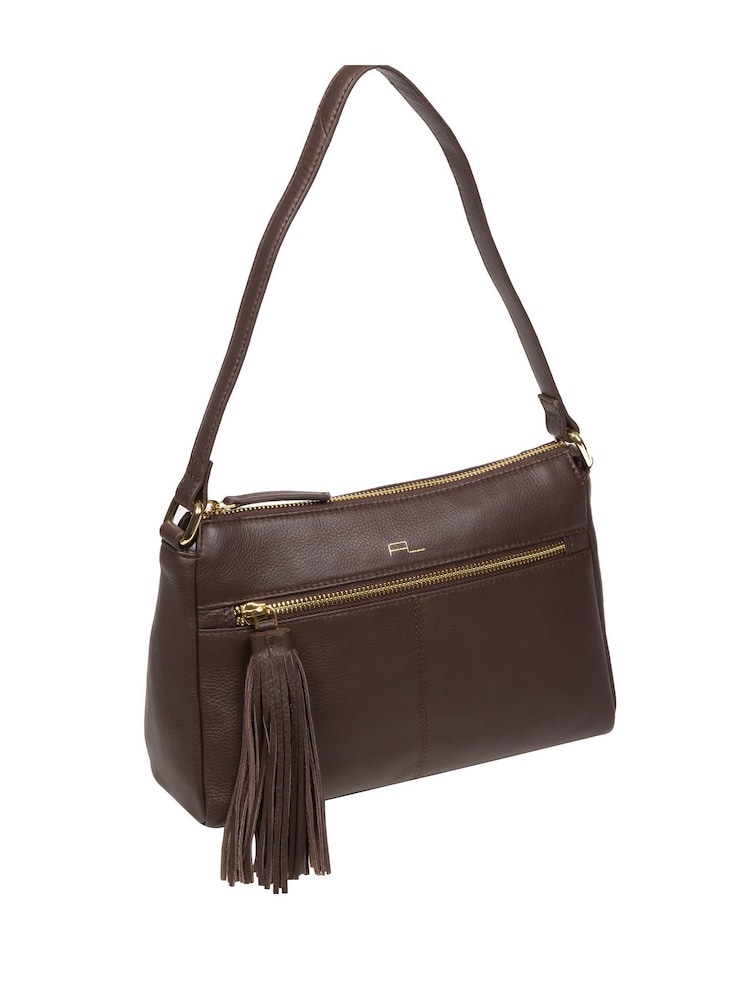 Pure Luxuries London Isabella Nappa Leather Grab Bag - Image 4 of 6