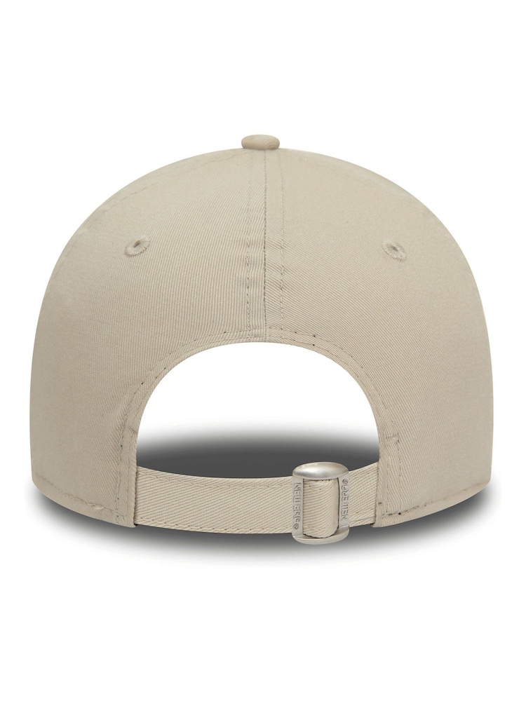 Marrón tostado - Gorra básica de algodón 100 % con diseño de los New York Yankees para niños 9 FORTY de New Era® - Imagen 2 de 5