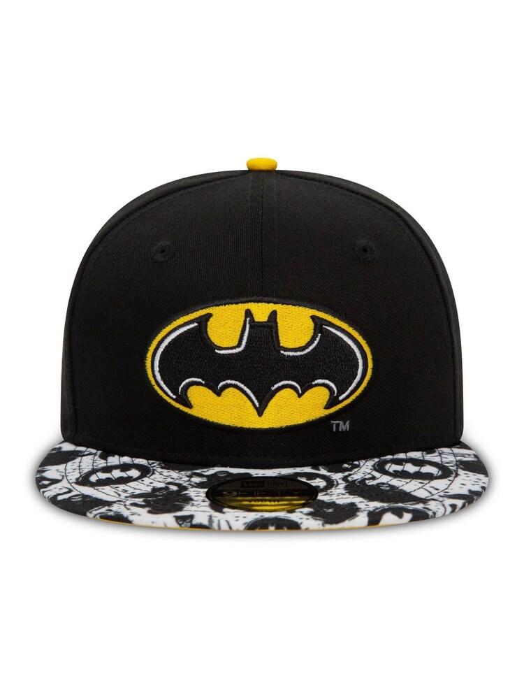 New Era® Kids Batman 9FIFTY Snapback 100% Cotton Black Cap - Image 2 of 5