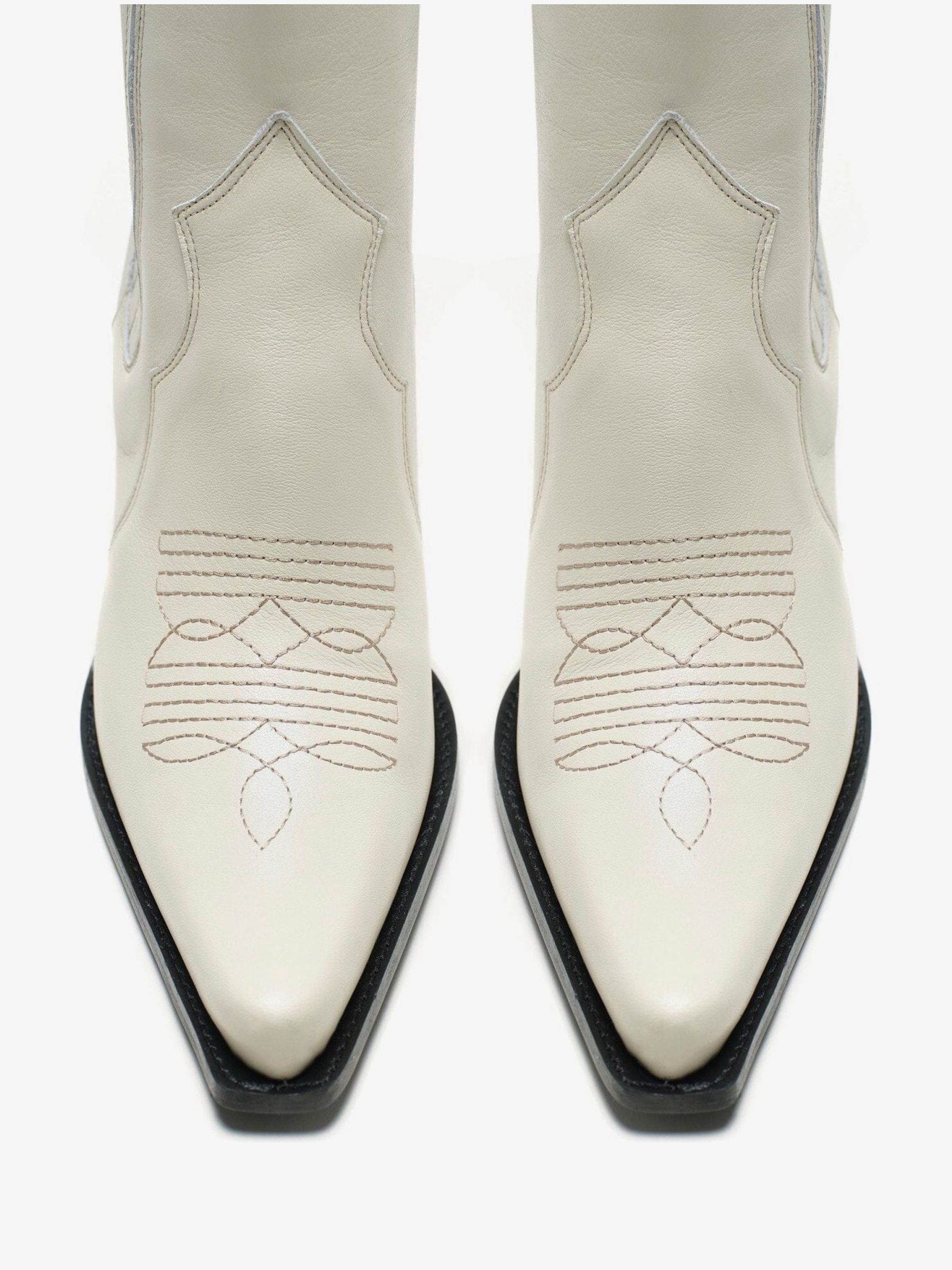 Mint velvet white boots sales