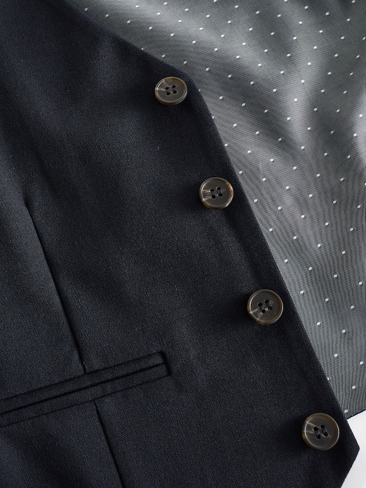 Stand Alone Navy Waistcoat (12mths-16yrs) - Image 3 of 3 Stand Alone Navy Waistcoat (12mths-16yrs) - Image 3 of 3