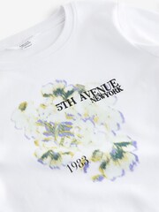 Ecru Slim Fit Graphic T-Shirt - Image 7 of 7