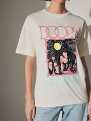 Ecru License Doors Graphic T-Shirt - Image 2 of 6