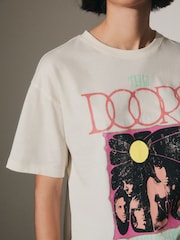 Ecru License Doors Graphic T-Shirt - Image 4 of 6