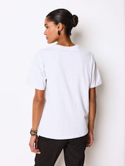 Grey Marl Beach City Short Sleeve Crew Neck T-Shirt - Image 3 of 5