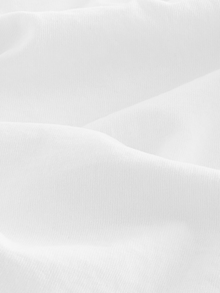 White Short Sleeve Maxi T-Shirt Dress - Image 6 of 6