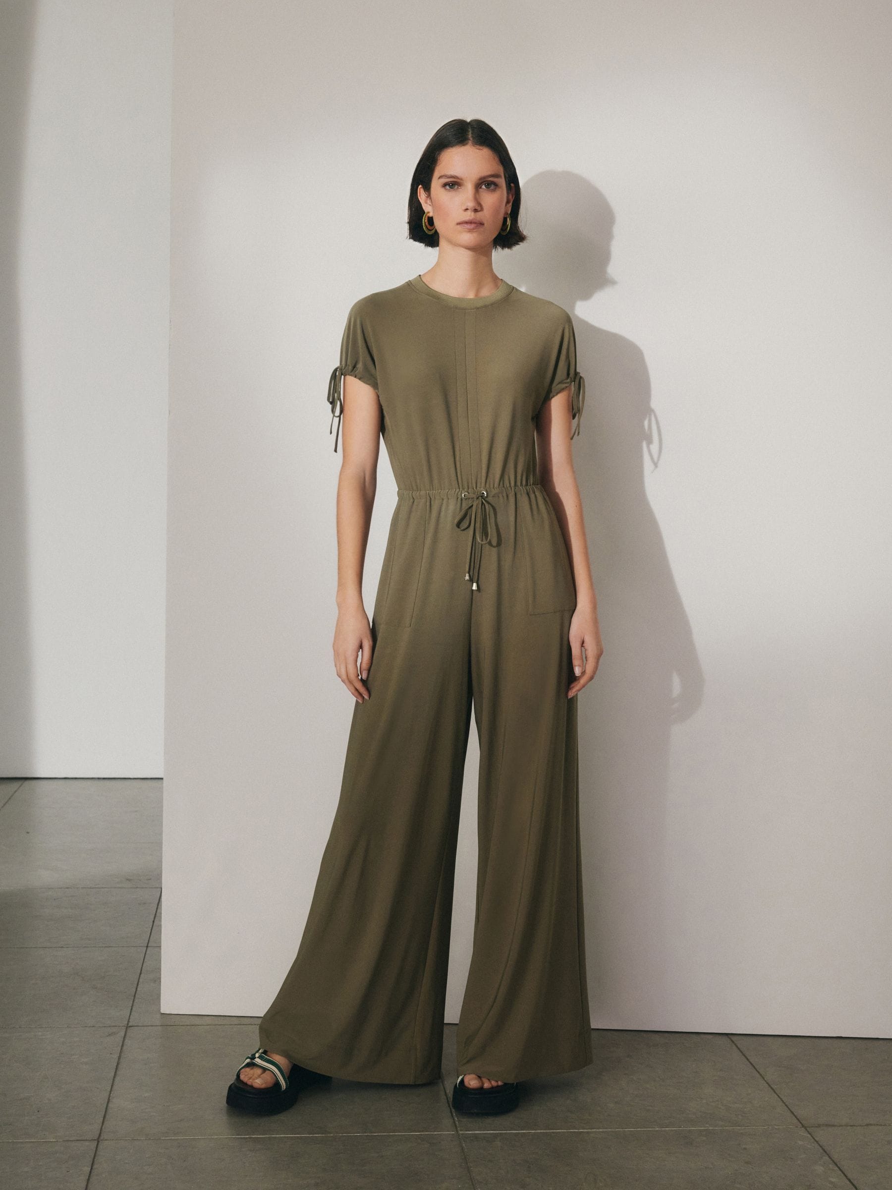 Next khaki jumpsuit hot sale