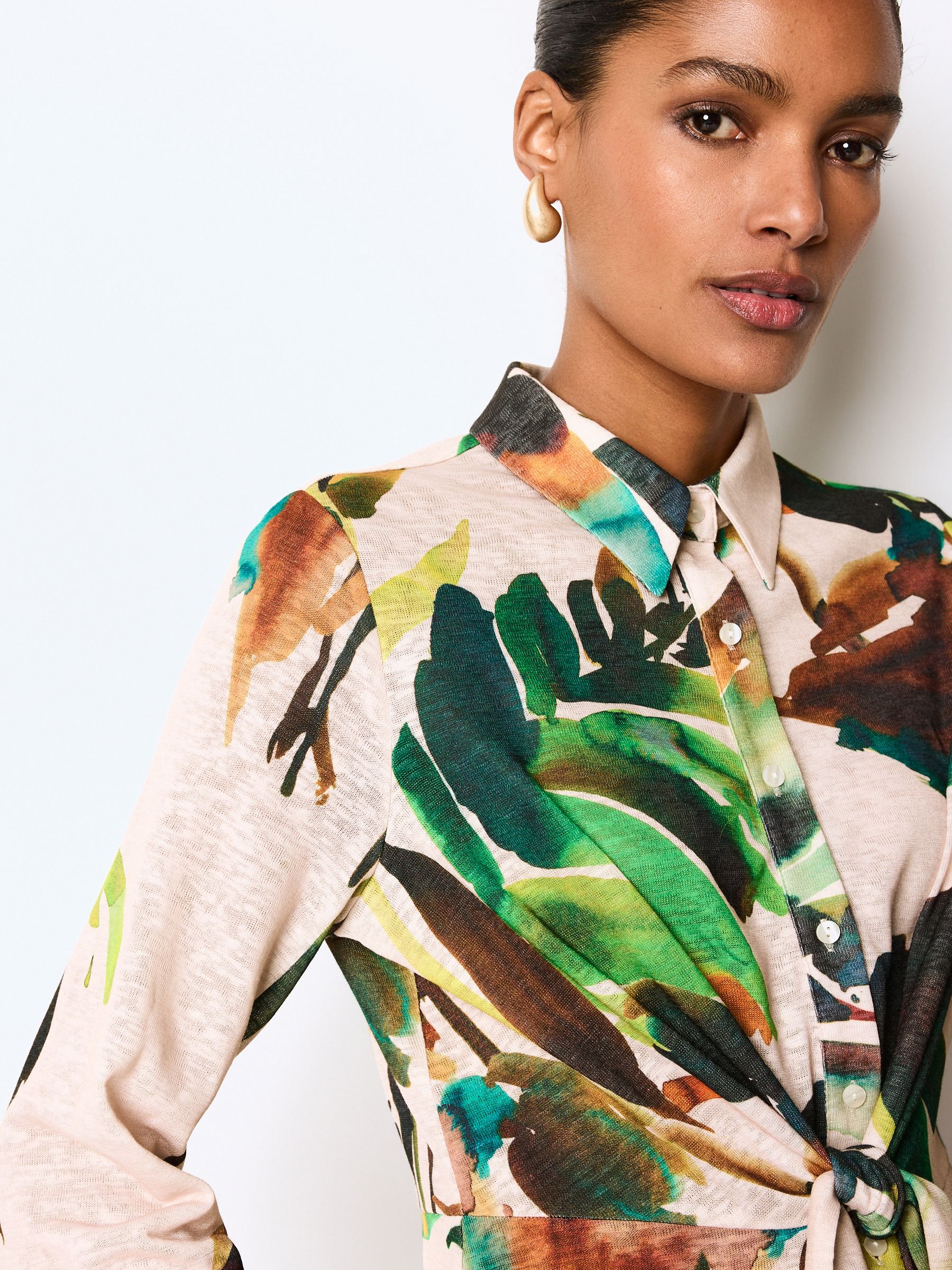 Next palm print dress on sale