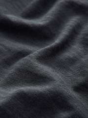 Charcoal Grey Sparkle 100% Cotton Sparkle Stud Ruffle Sleeve T-Shirt - Image 7 of 7