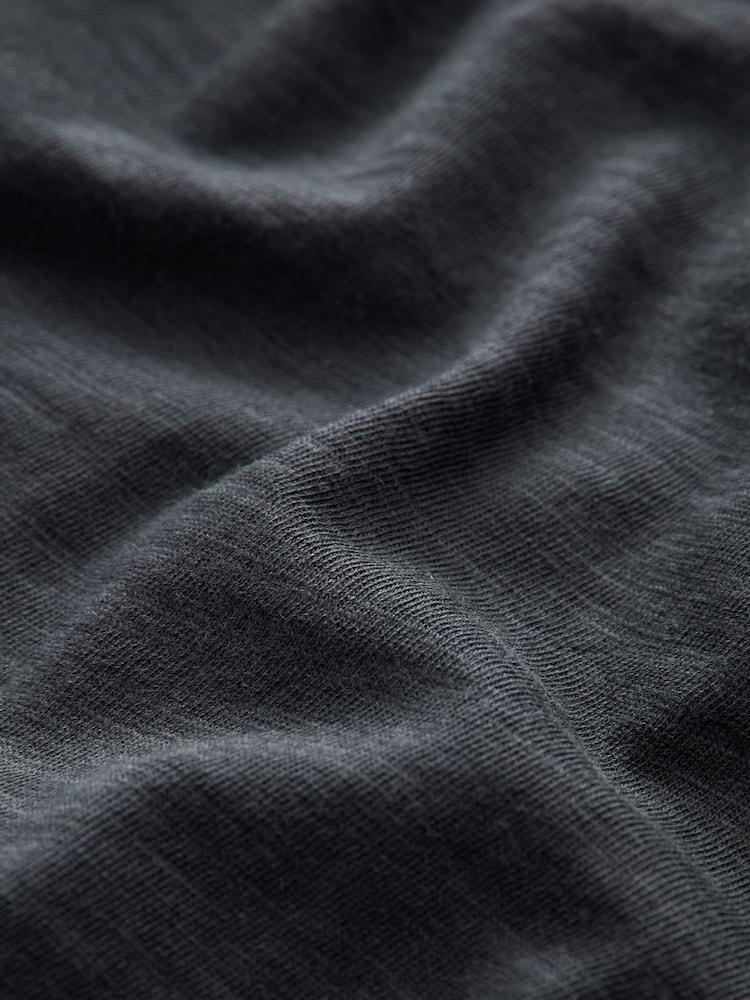 Charcoal Grey Sparkle 100% Cotton Sparkle Stud Ruffle Sleeve T-Shirt - Image 7 of 7