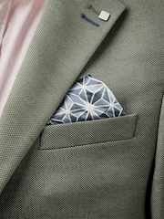 Green Slim Fit Motionflex Stretch Jersey Blazer - Image 5 of 13