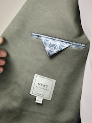Green Slim Fit Motionflex Stretch Jersey Blazer - Image 6 of 13