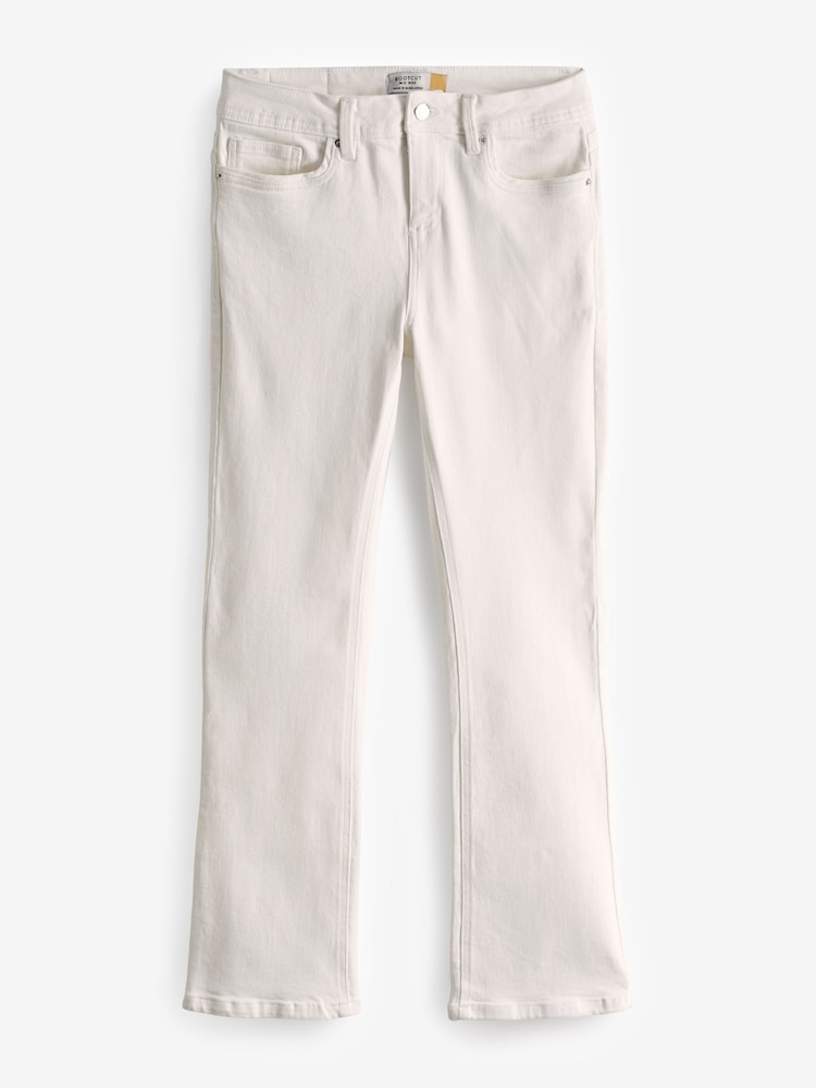 Weiß - Superweiche Bootcut-Jeans - Bild 1 von 2