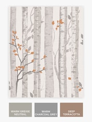 Grey Woodland 10M Wallpaper - Image 3 of 4