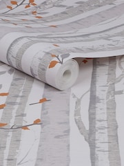 Grey Woodland 10M Wallpaper - Image 4 of 4