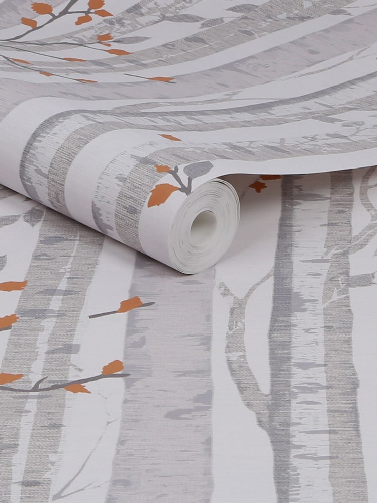 Grey Woodland 10M Wallpaper - Image 4 of 4