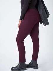 Roman Purple Curve Stretch Denim Jeggings - Image 2 of 5
