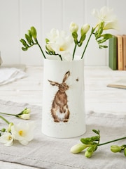 Royal Worcester White Wrendale Designs Medium Vase - Image 1 of 6
