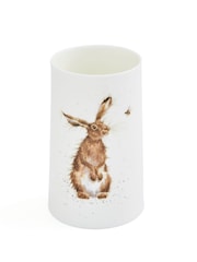 Royal Worcester White Wrendale Designs Medium Vase - Image 4 of 6