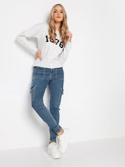 Long Tall Sally стретчевые джинсы скинни-карго - Изображение 3 из 4