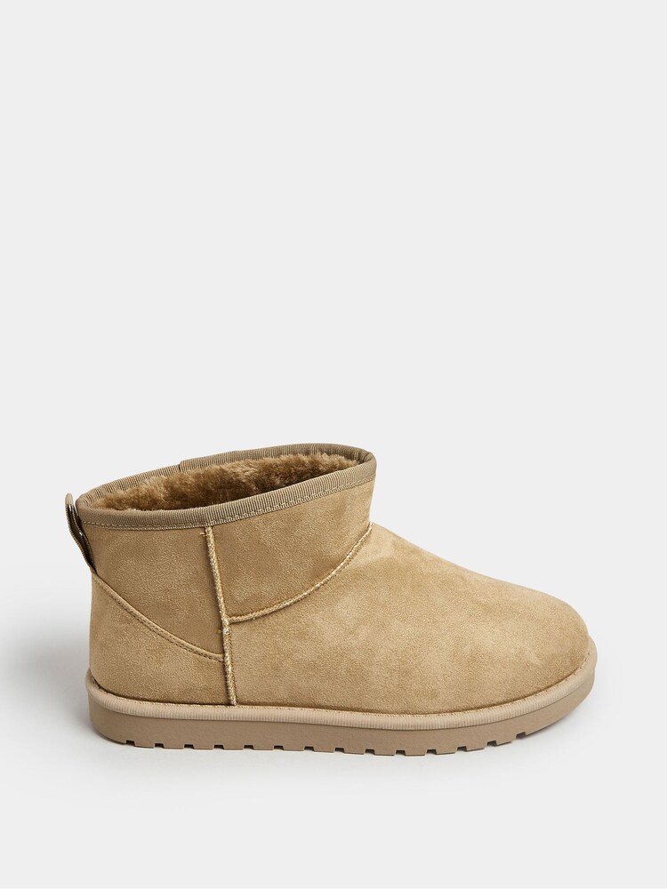 Yours Curve Natural Extra-Wide Fit Faux Fur Boots - Image 2 of 5