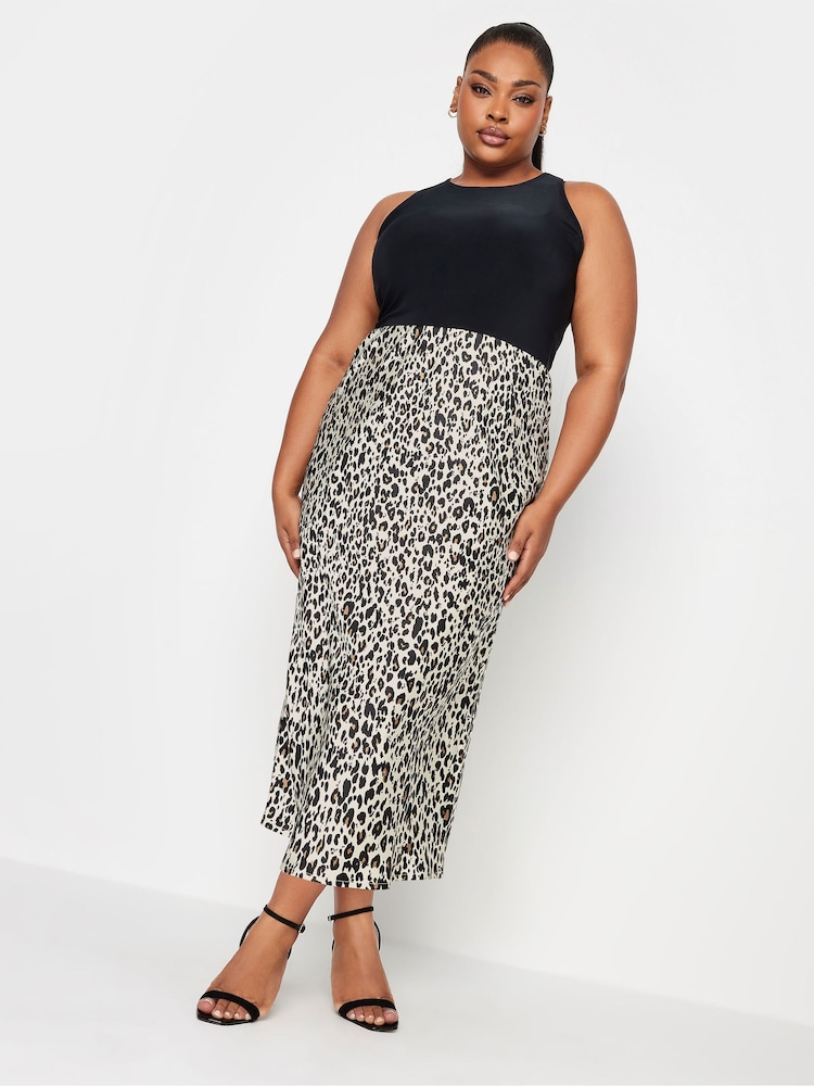 Yours Curve Natural London Bias Cut Skirt - Image 4 of 4 Yours Curve Natural London Bias Cut Skirt - Image 4 of 4