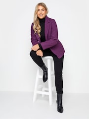 M&Co Purple Boucle Blazer - Image 2 of 5