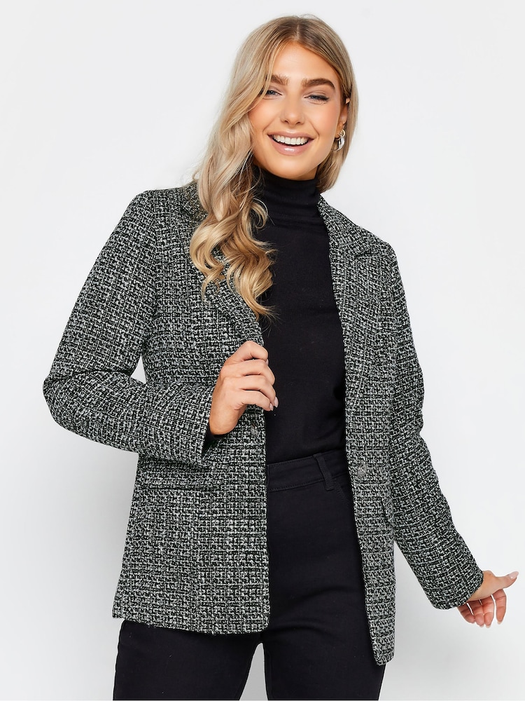 M&Co Black Boucle Blazer - Image 1 of 5