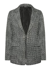 M&Co Black Boucle Blazer - Image 5 of 5