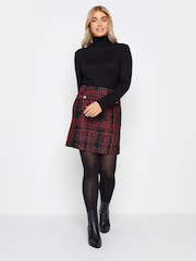 M&Co Red Boucle Skirt - Image 2 of 5