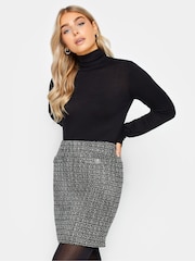M&Co Black Boucle Skirt - Image 1 of 6