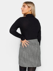 M&Co Black Boucle Skirt - Image 3 of 6