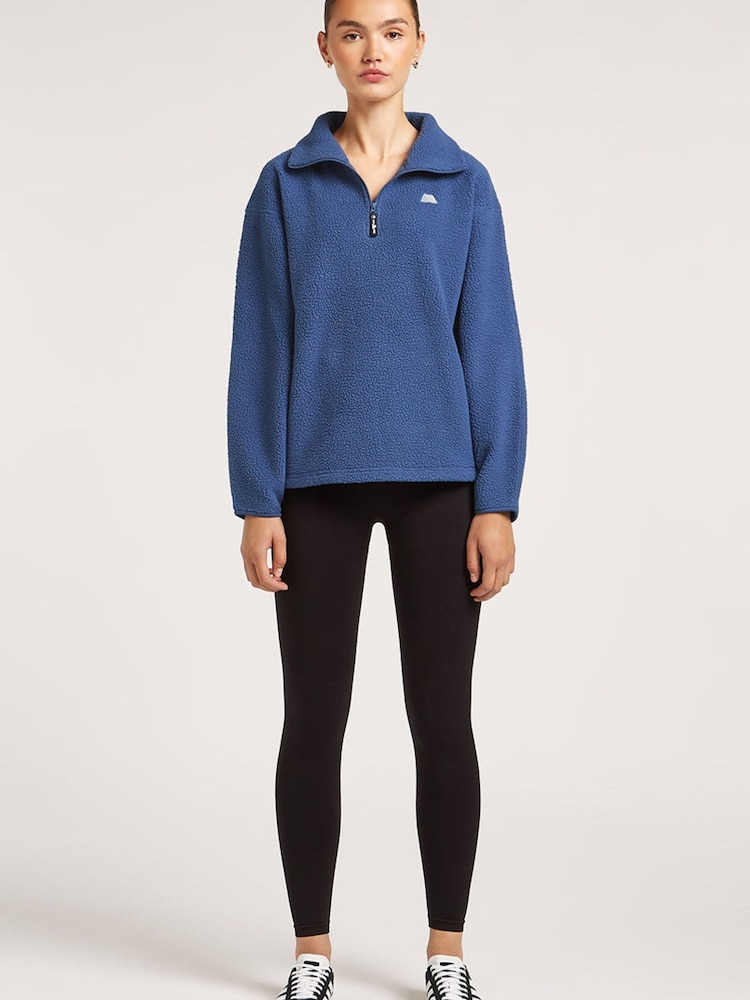 4th Arq Blue Alix Half Zip Fleece - Image 1 of 6 4th Arq Blue Alix Half Zip Fleece - Image 1 of 6