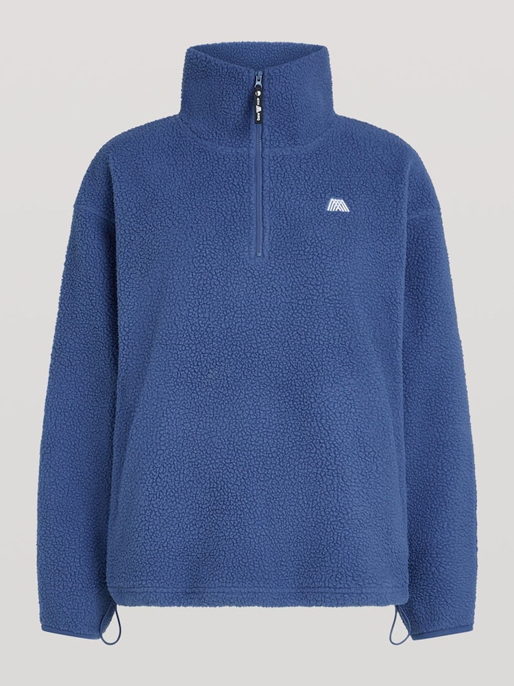 4th Arq Blue Alix Half Zip Fleece - Image 6 of 6 4th Arq Blue Alix Half Zip Fleece - Image 6 of 6