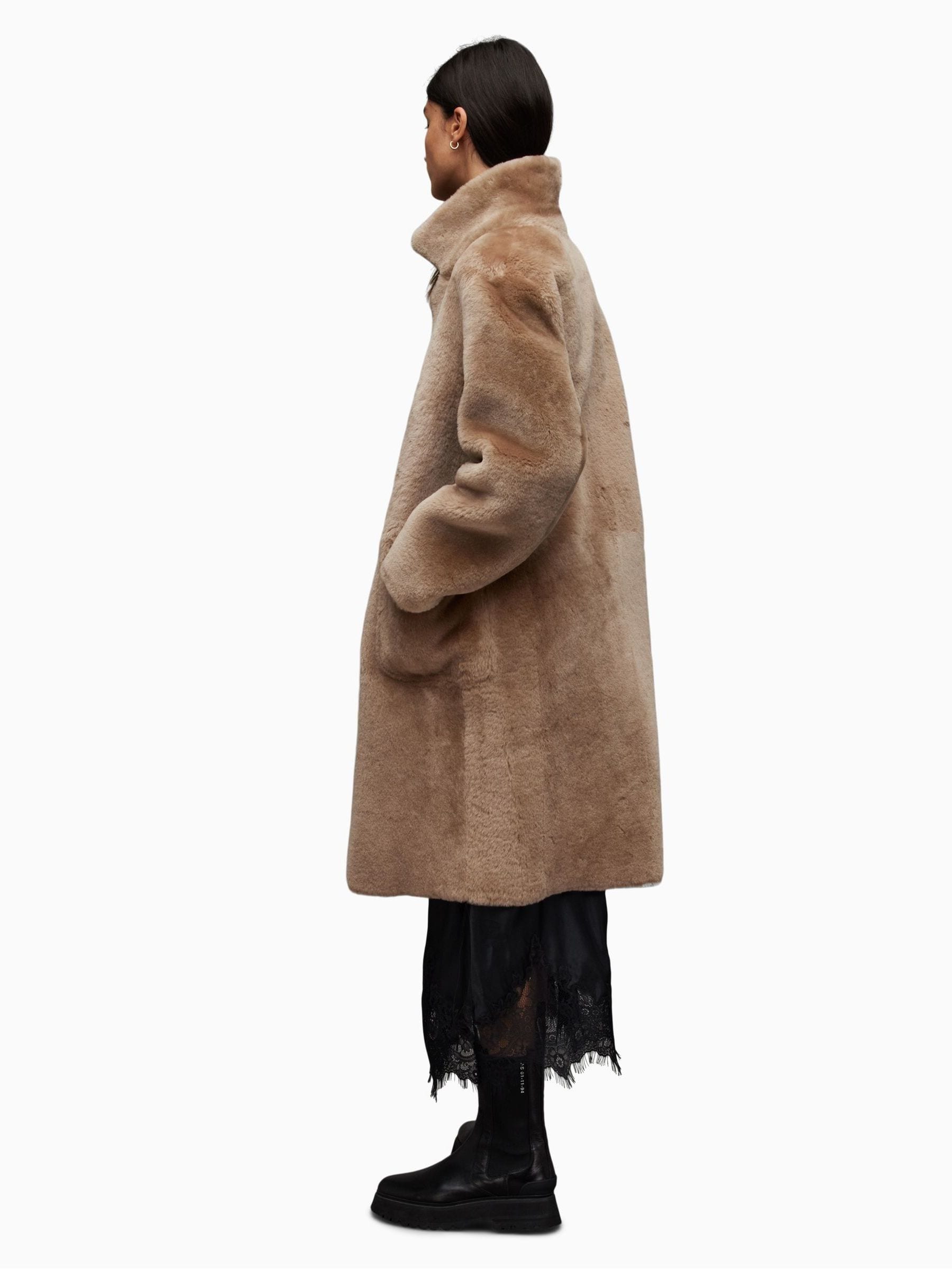 100 shearling coat outlet