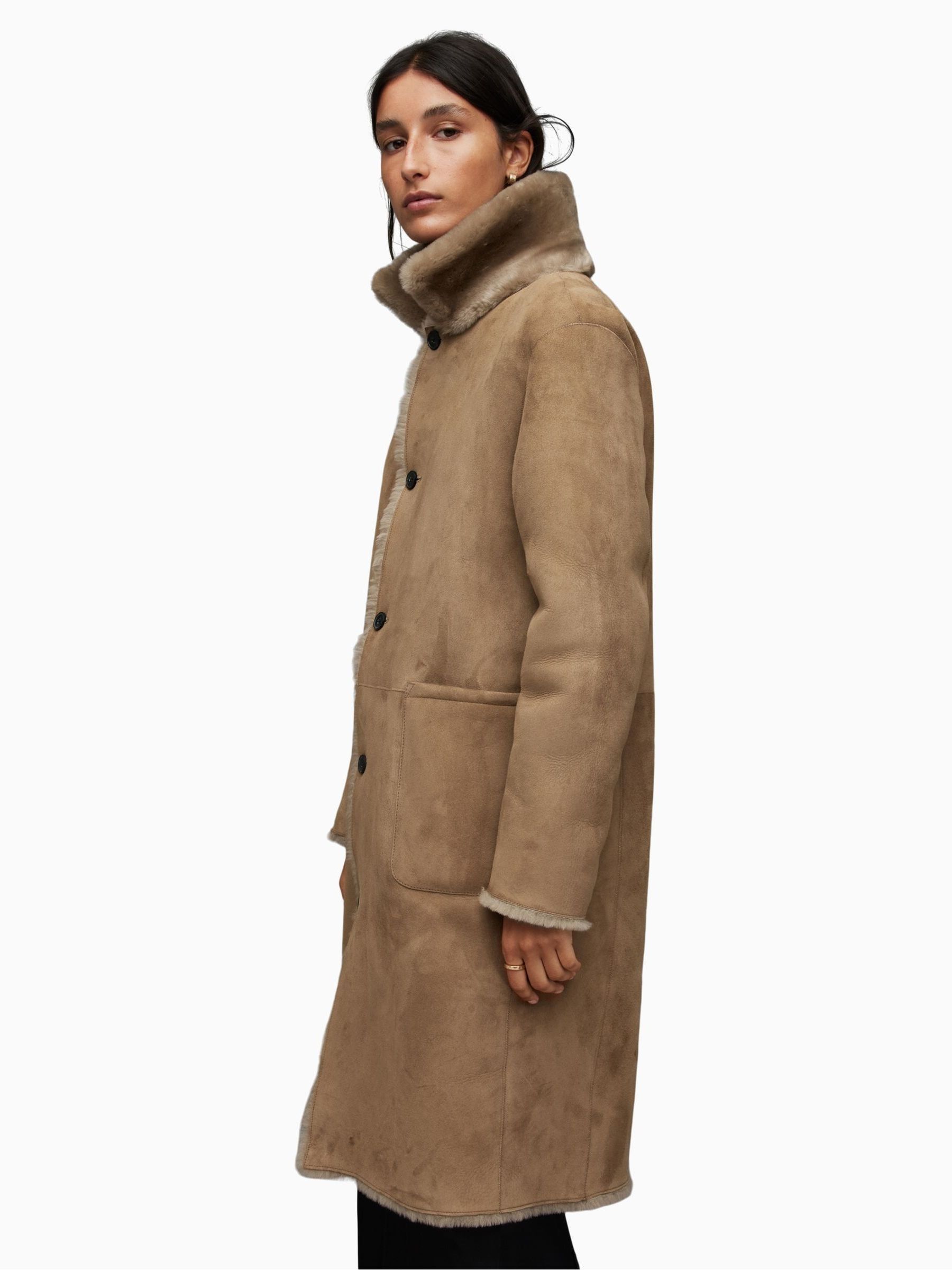 Cath kidston shearling coat outlet