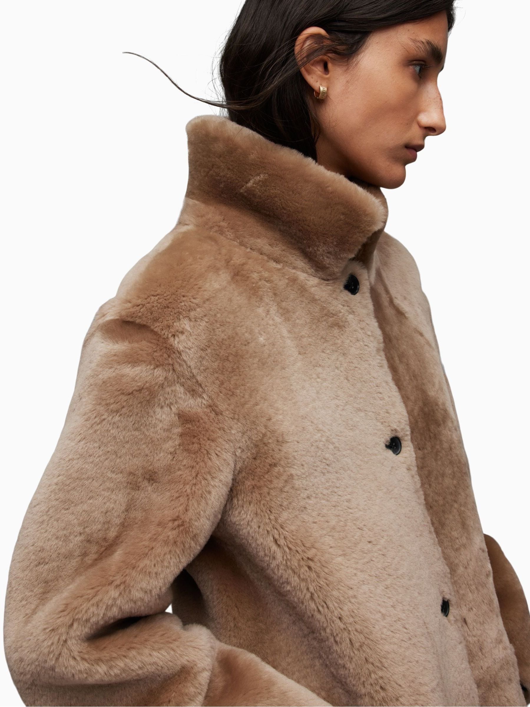 Cath kidston shearling coat cheap