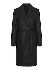 VERO MODA Black Wrap Tailored Coat - Image 5 of 5