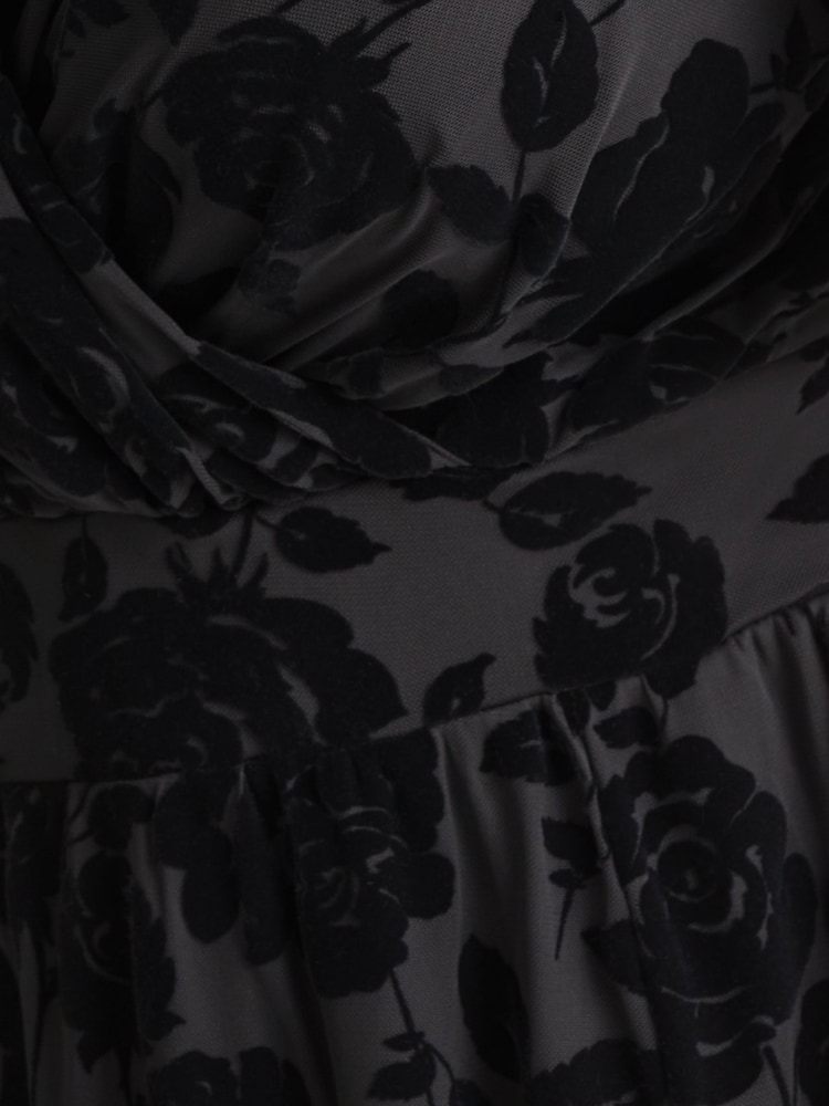 Scarlett & Jo Black Julie Hanky Hem Dress - Image 5 of 5