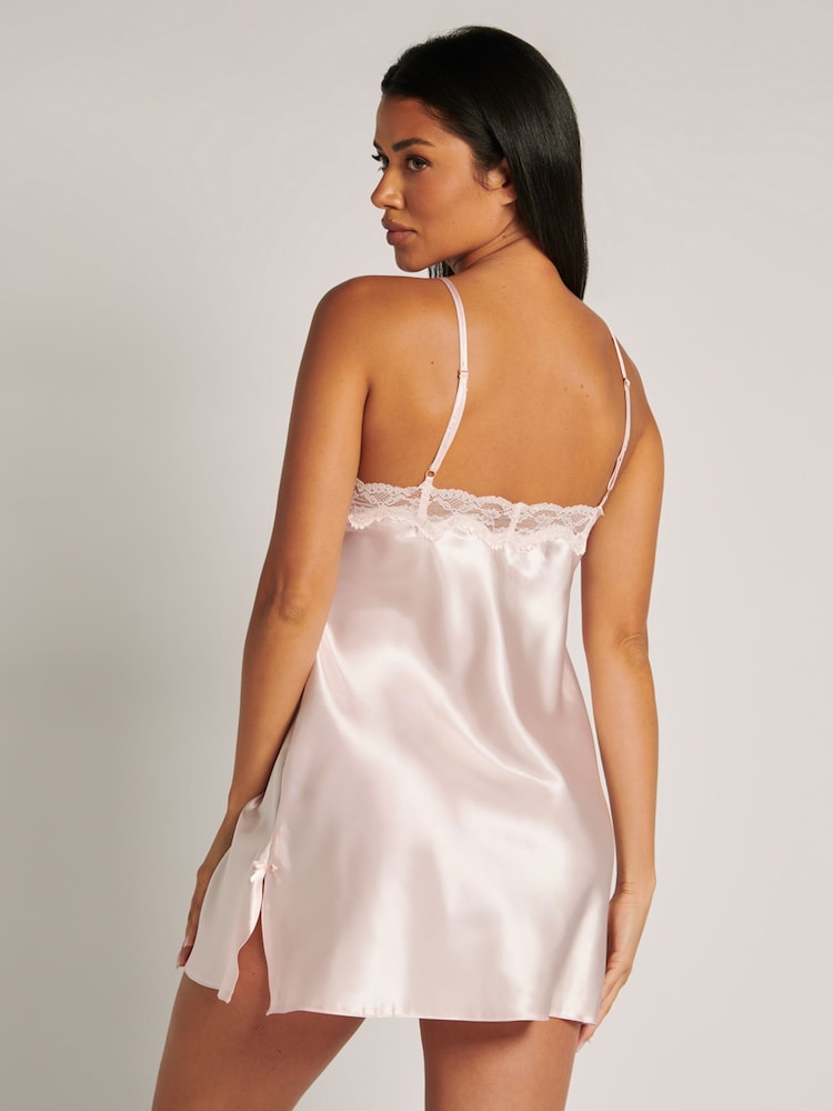 Hellrosa - Boux Avenue Amelia Chemise Nachthemd - Bild 2 von 5