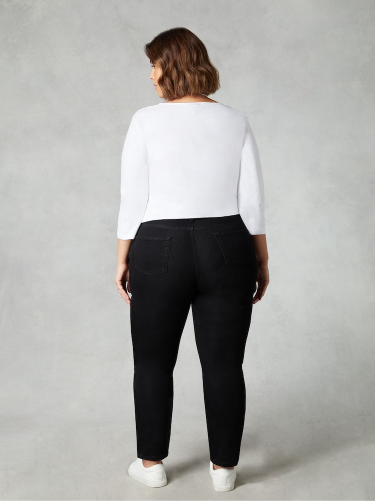 Live Unlimited Black Comfort Stretch Jeans - Image 2 of 8