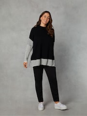 Live Unlimited Black Comfort Stretch Jeans - Image 3 of 8
