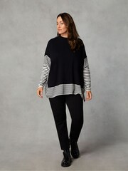 Live Unlimited Black Comfort Stretch Jeans - Image 4 of 8