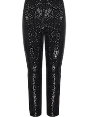 Live Unlimited Curve - Sequin Black Leggings - Image 4 of 4