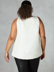 Live Unlimited Sequin Vest Top - Image 2 of 4