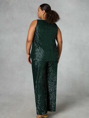 Live Unlimited Sequin Vest Top - Image 2 of 4