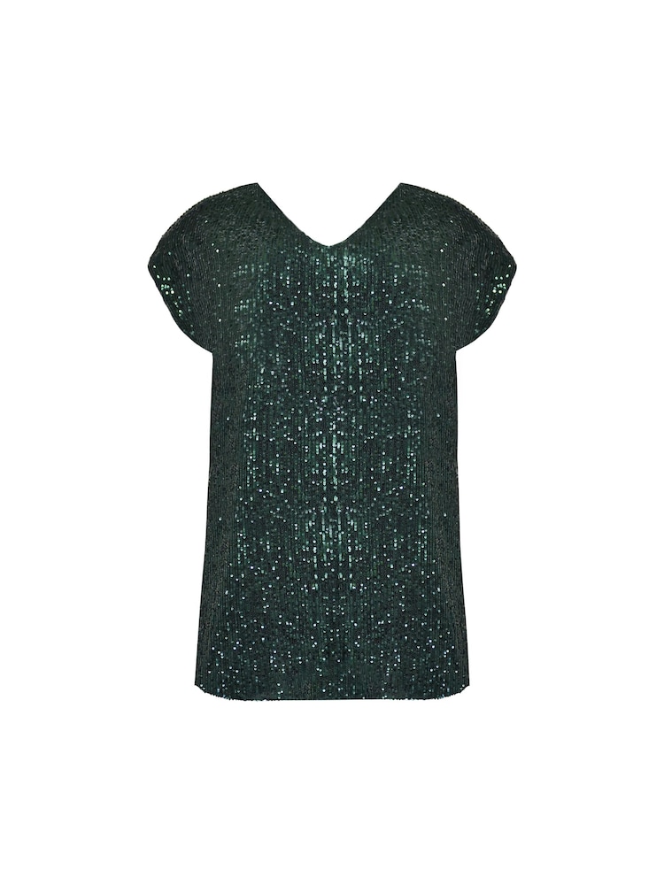 Live Unlimited Sequin Longline Tunic - Image 4 of 4
