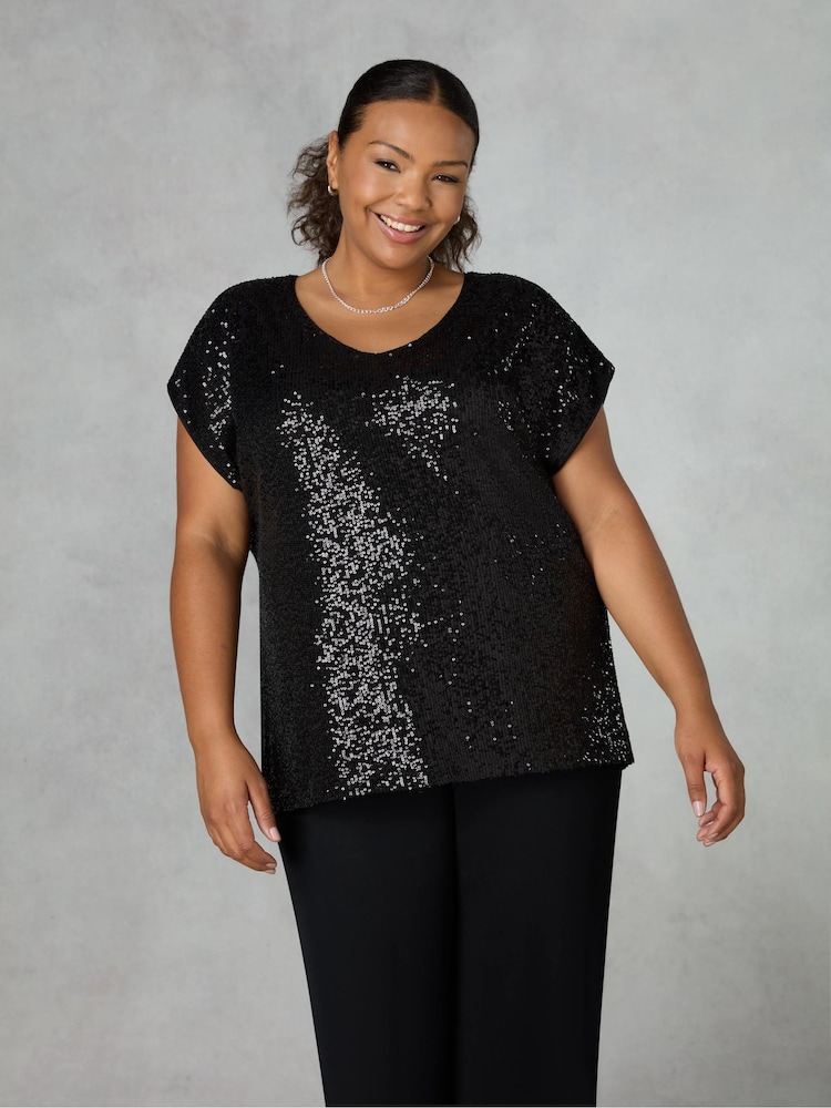 Live Unlimited Sequin T-Shirt - Image 1 of 4