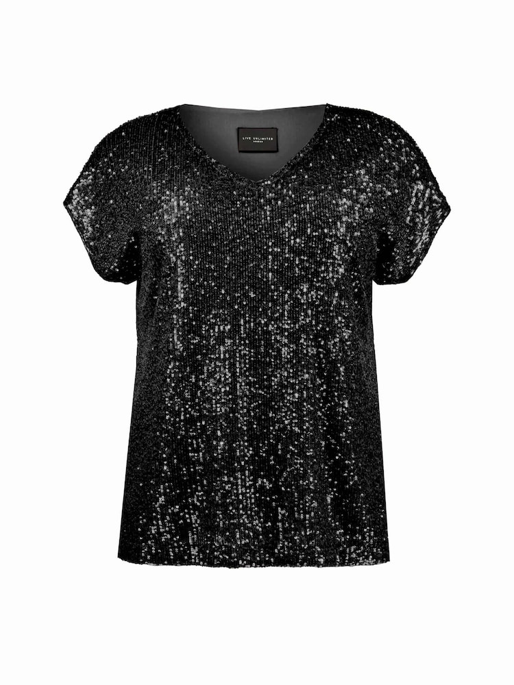 Live Unlimited Sequin T-Shirt - Image 4 of 4